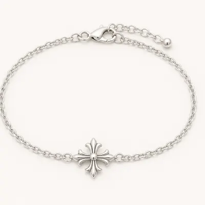 까르띠에 저스트 앵 끌루 브레이슬릿 화이트골드