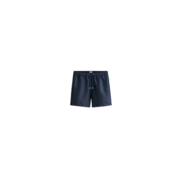 아미 플리츠 버뮤다 쇼츠 네이비