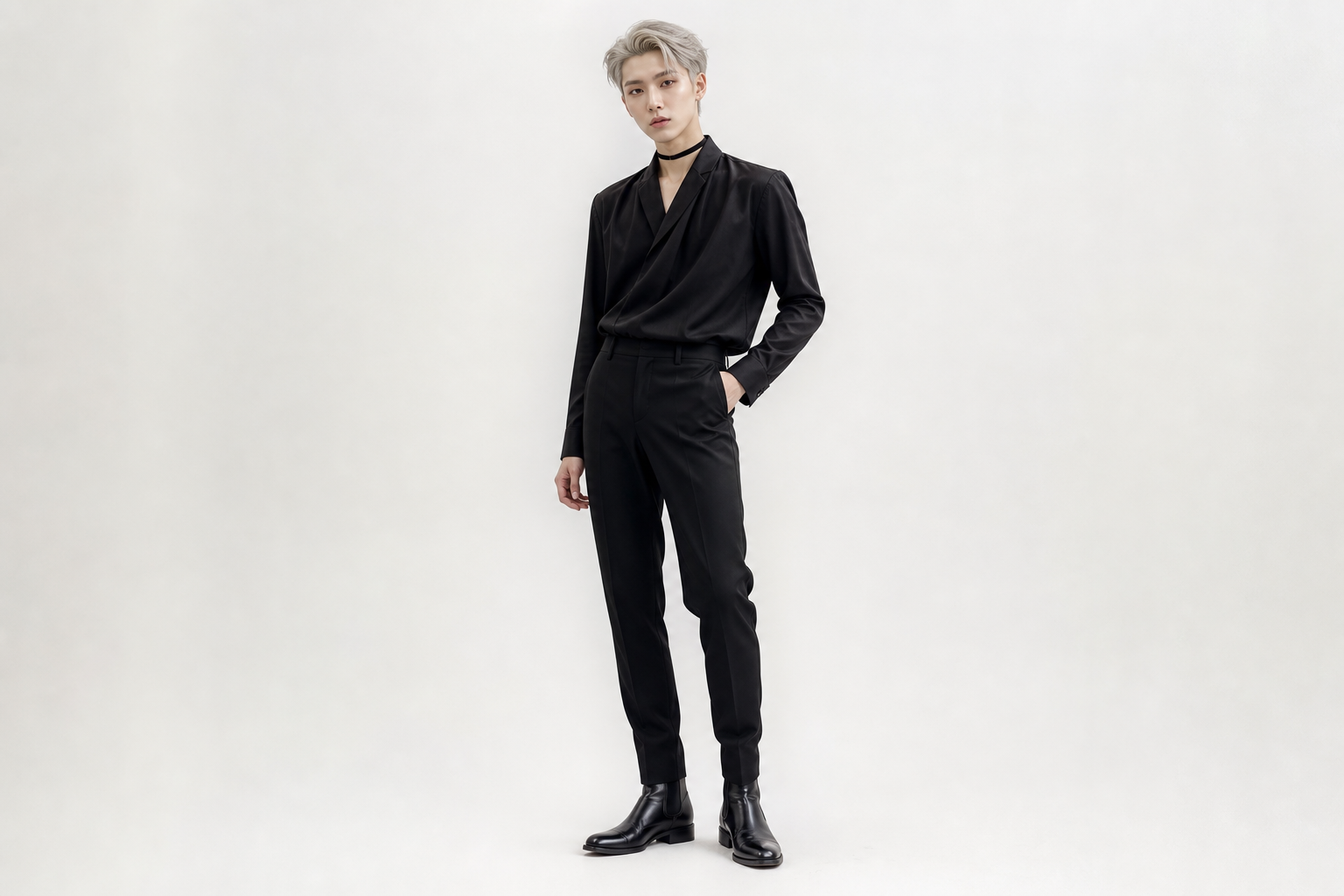 REN 스타일 - 첼시 부츠
